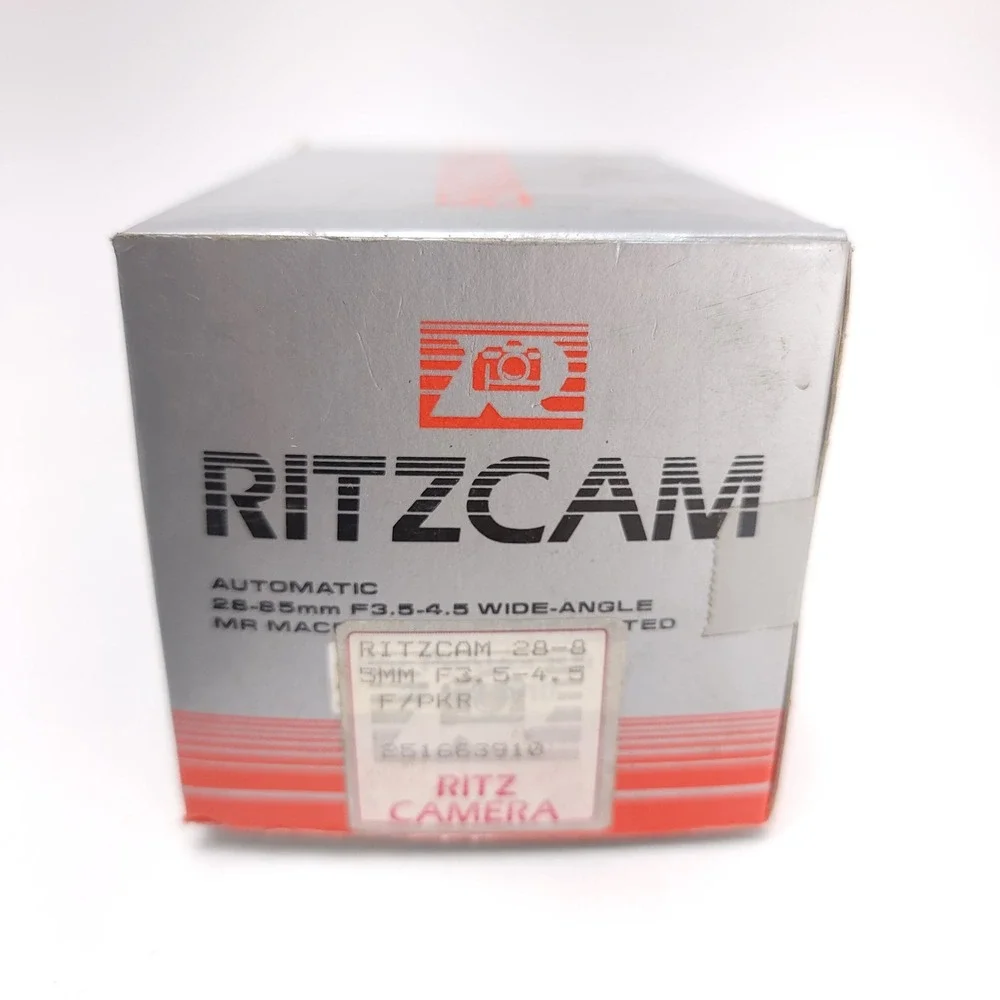 Ritzcam 28-85mm f3.5-4.5 MC Auto Zoom Macro Lens for Pentax KR with Box
